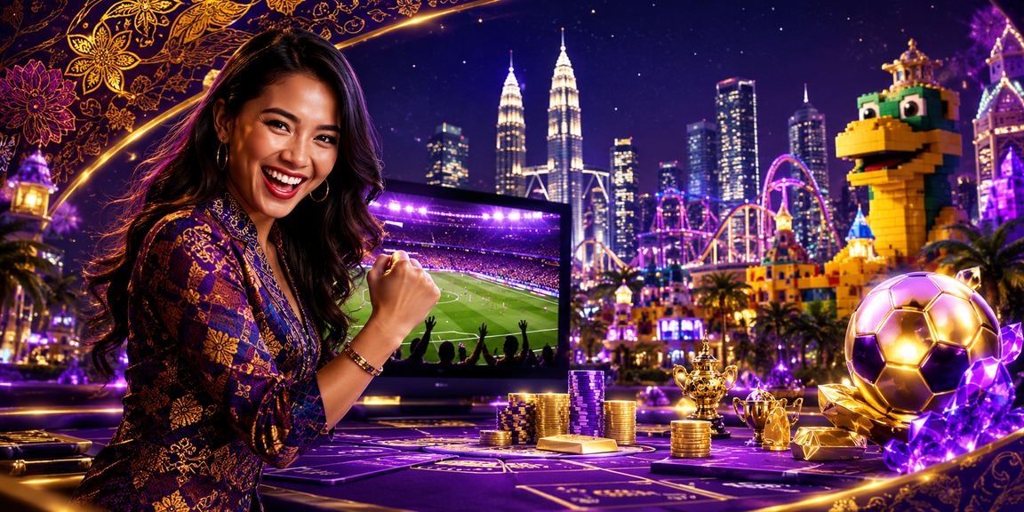 Pengguna Malaysia memainkan baccarat melalui aplikasi mudah alih 1919 dengan motif batik