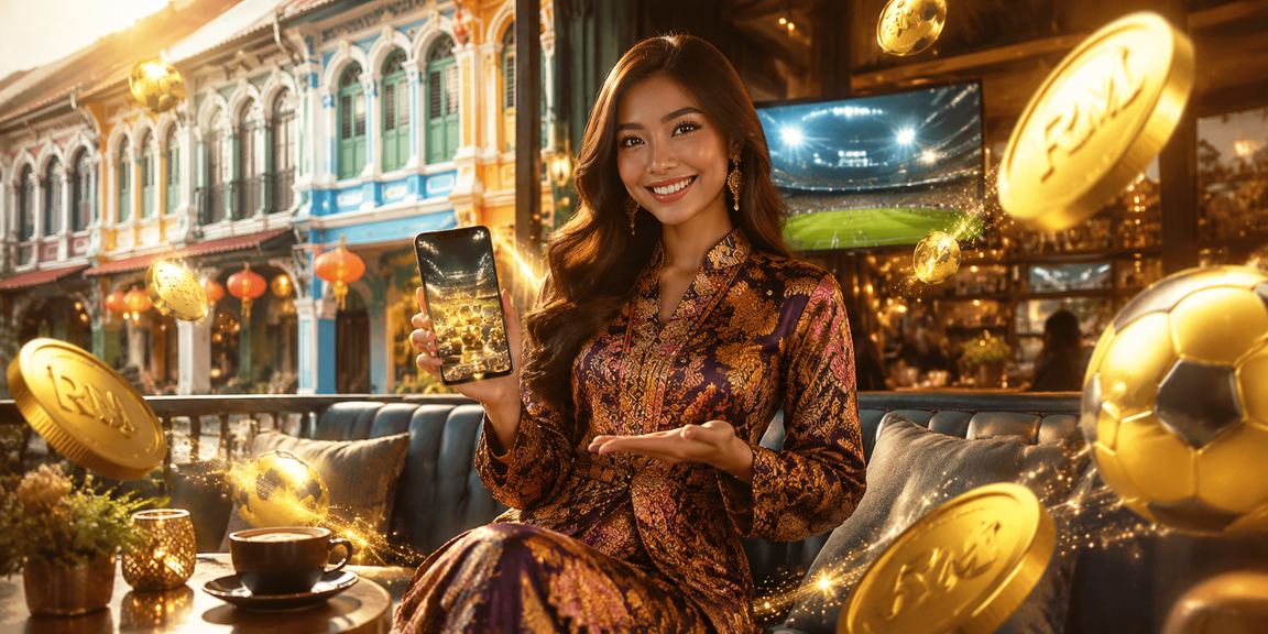 Pemain menyertai loteri dan jackpot bergaya batik Pulau Pinang